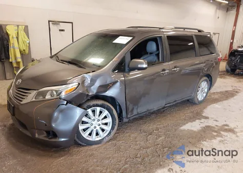 2015 Toyota Sienna Limited Premium 7 Passenger from USA, damaged, VIN 5TDDK3DC5FS121792